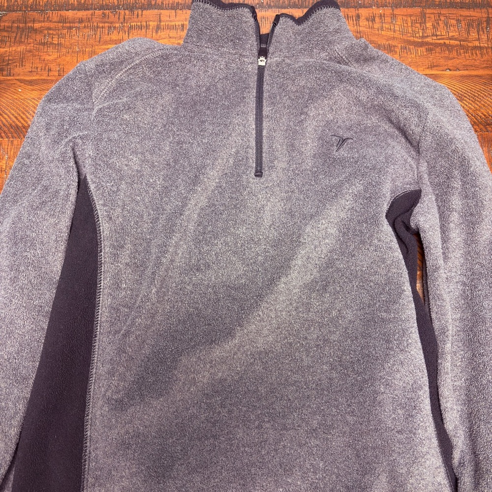 Old Navy Men's Charcoal Zip-Up Sweater